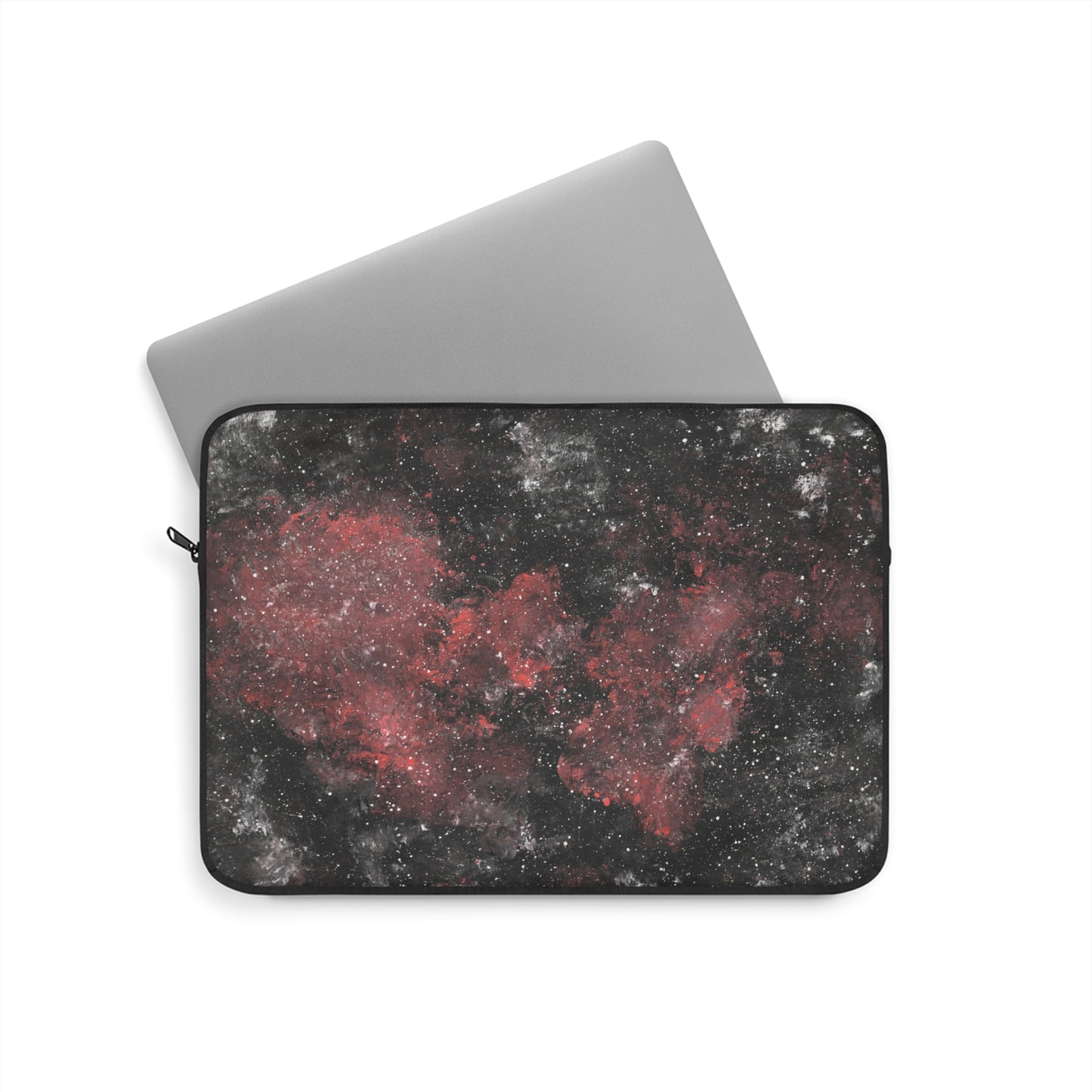 Lavin Avior Unique Red & Black Galaxy Laptop Sleeve - 13 & 15 Inch