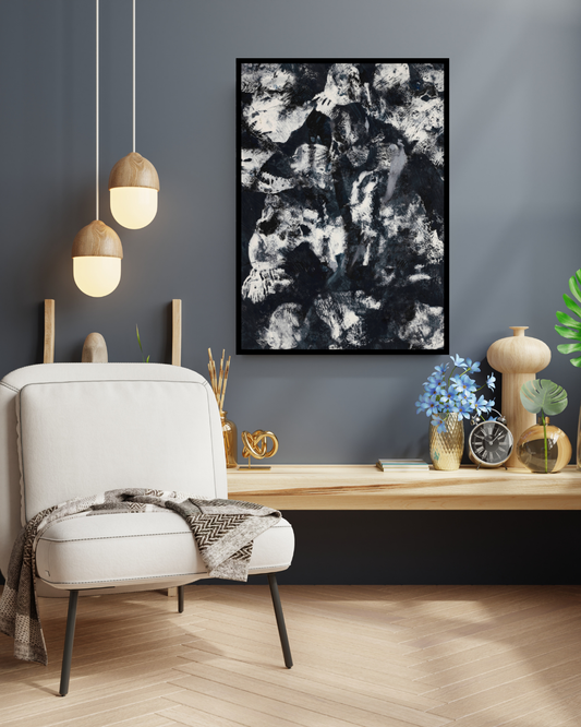Heart of Stone Framed Paper Posters