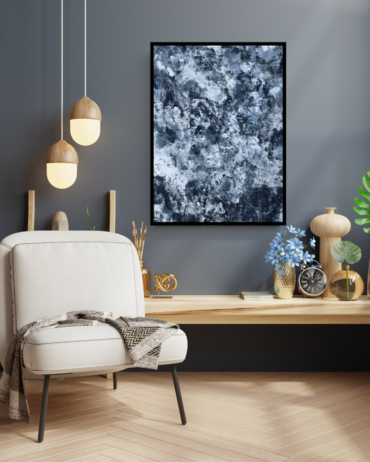 Deep Dive Framed Paper Posters
